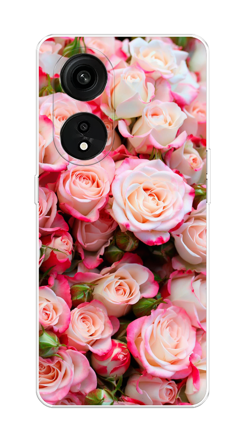 

Чехол на Oppo Reno 8T 5G "Много роз", Розовый, 2513150-2