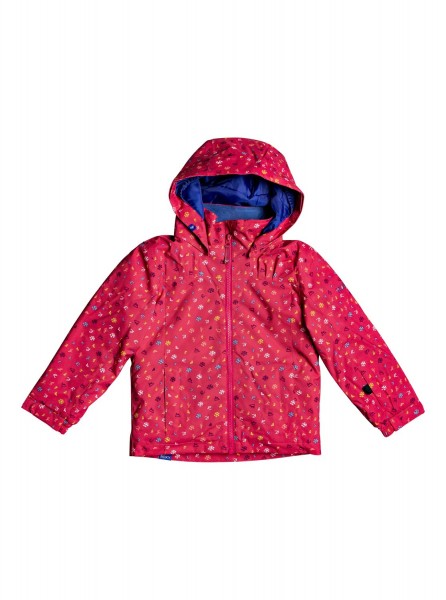 фото Детская сноубордическая куртка mini jetty 2-7 розовый 3 int roxy erltj03016