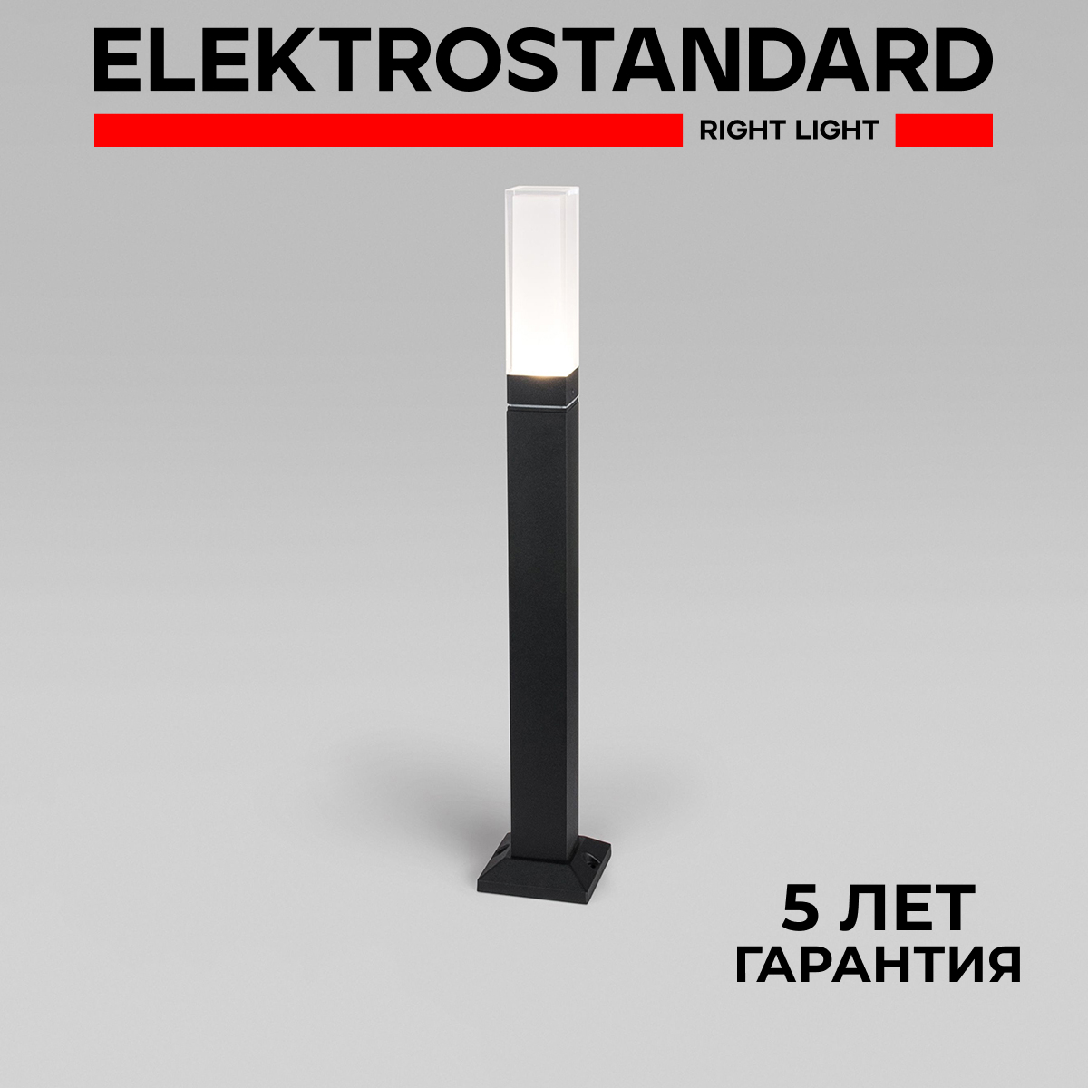 

Ландшафтный светодиодный светильник Elektrostandard Techno 1537 LED 5W 4000К черный, Techno