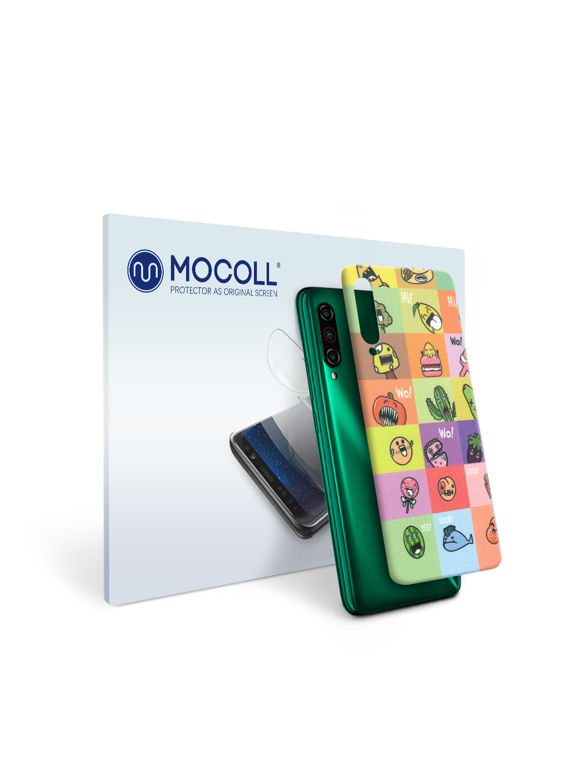 

Пленка защитная MOCOLL для задней панели Meizu M8C Рисунок овощи
