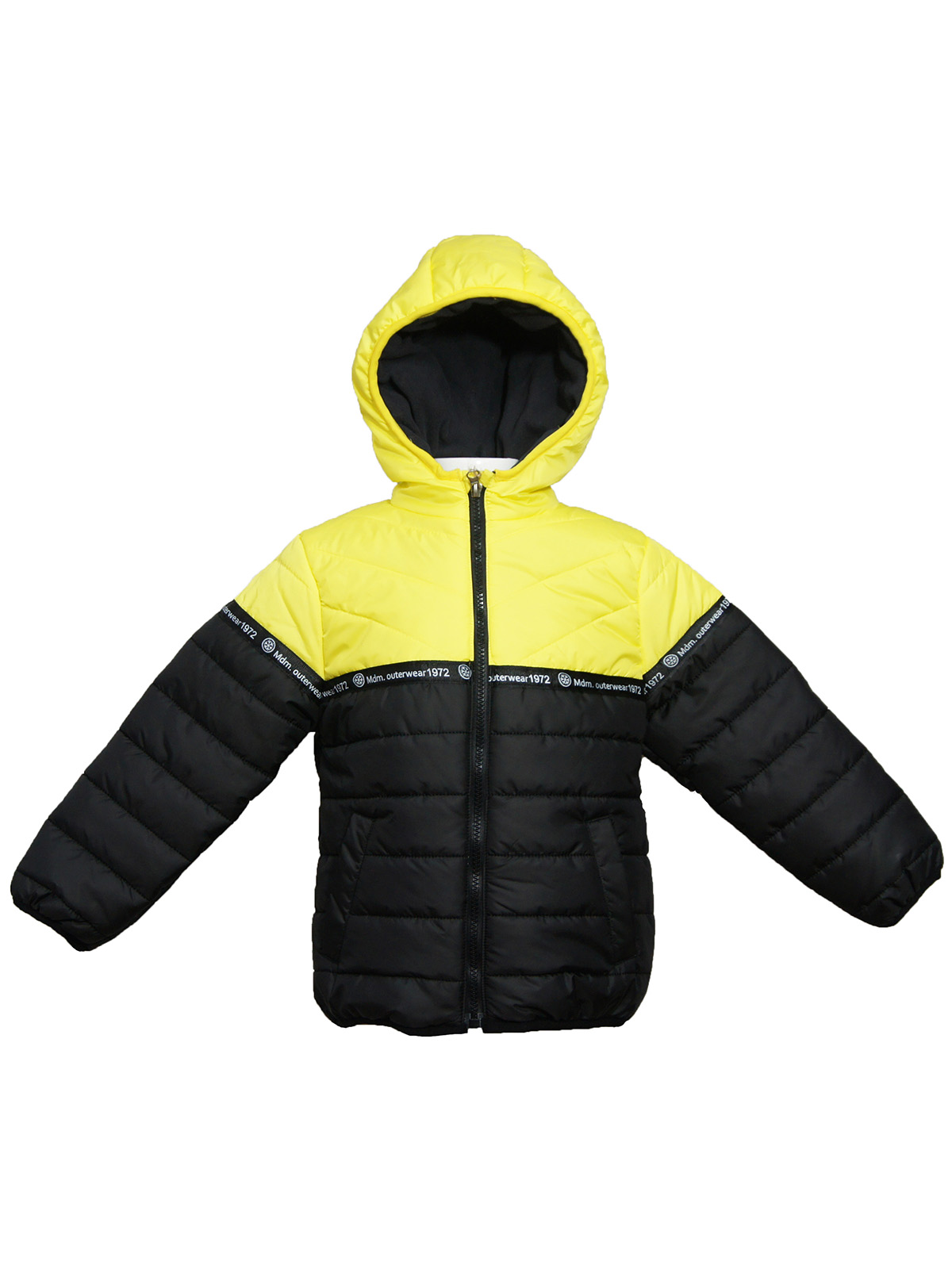 Куртка детская MDM MIDIMOD GOLD 20860, желтый, 122