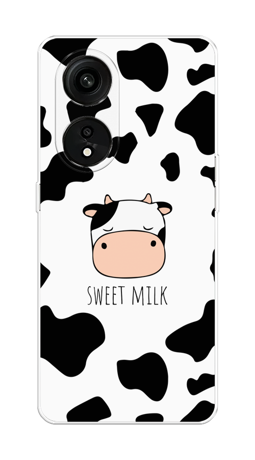 

Чехол на Oppo Reno 8T 5G "Sweet milk", Розовый;белый;черный, 2513150-1