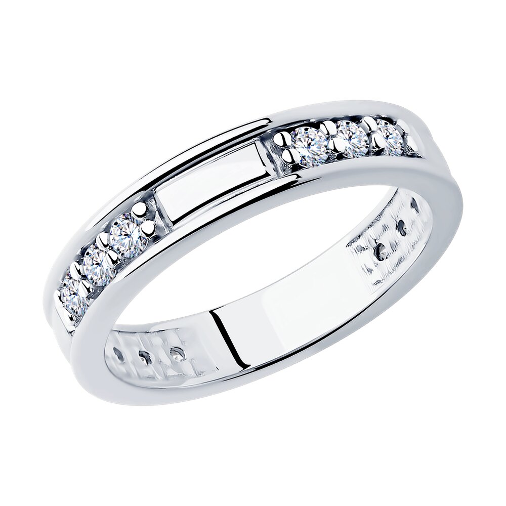 

Кольцо из серебра р. 19,5 Diamant 94-110-01632-2, фианит, 94-110-01632-2
