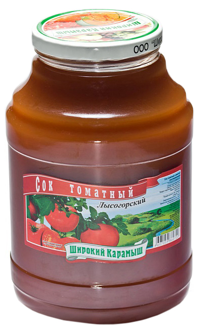 

Сок Широкий Карамыш Томатный 3 л
