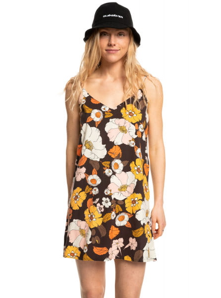 

Платье женское Quiksilver EQWWD03074 коричневое L, EQWWD03074