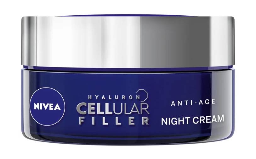 фото Крем-филлер для лица ночной nivea hyaluron cellular filler 50 мл