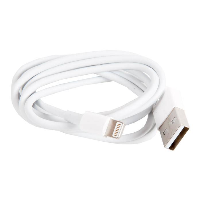 Кабель Lightning-USB Rocknparts 1 м белый