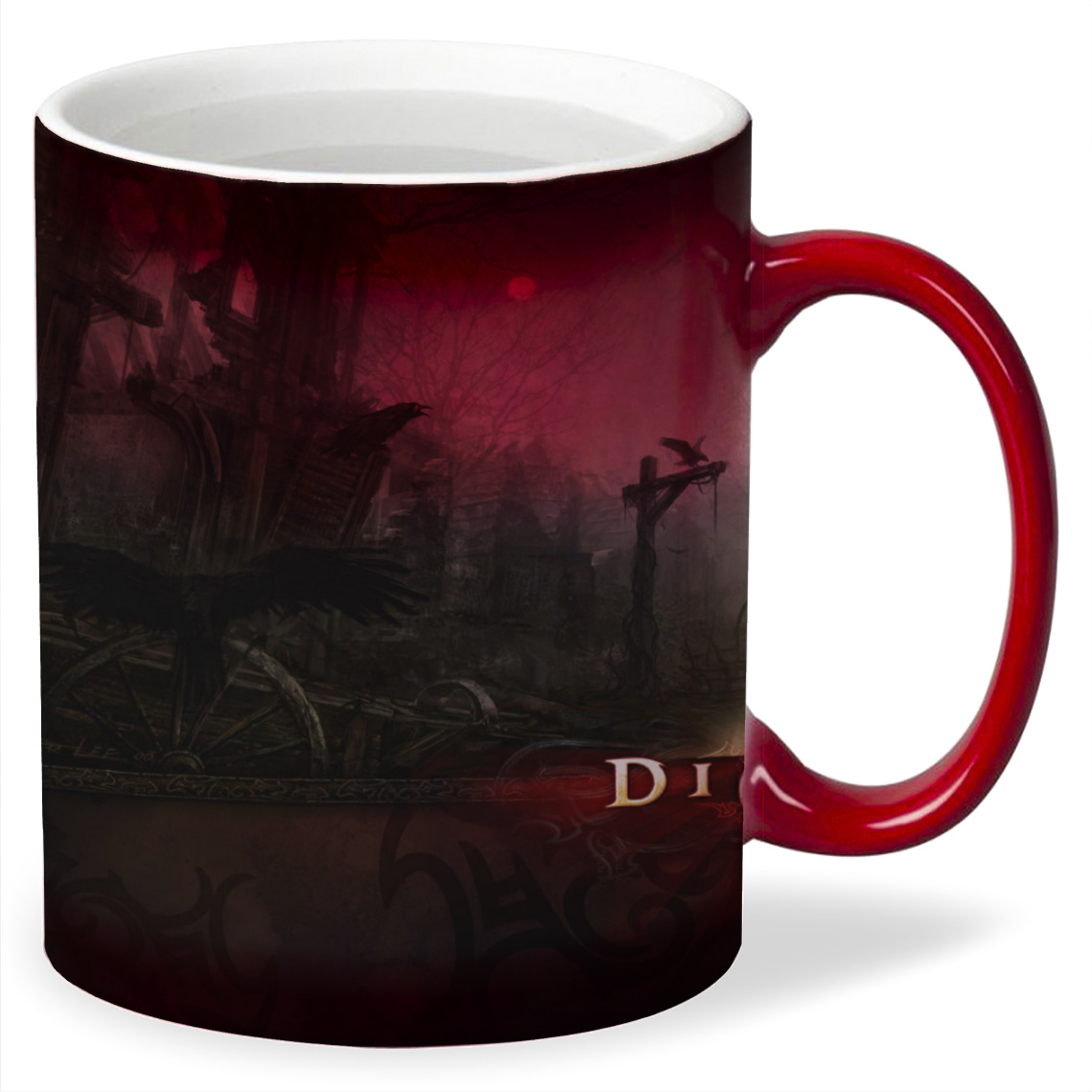 

Кружка CoolPodarok Diablo 3 Вороны Виселица