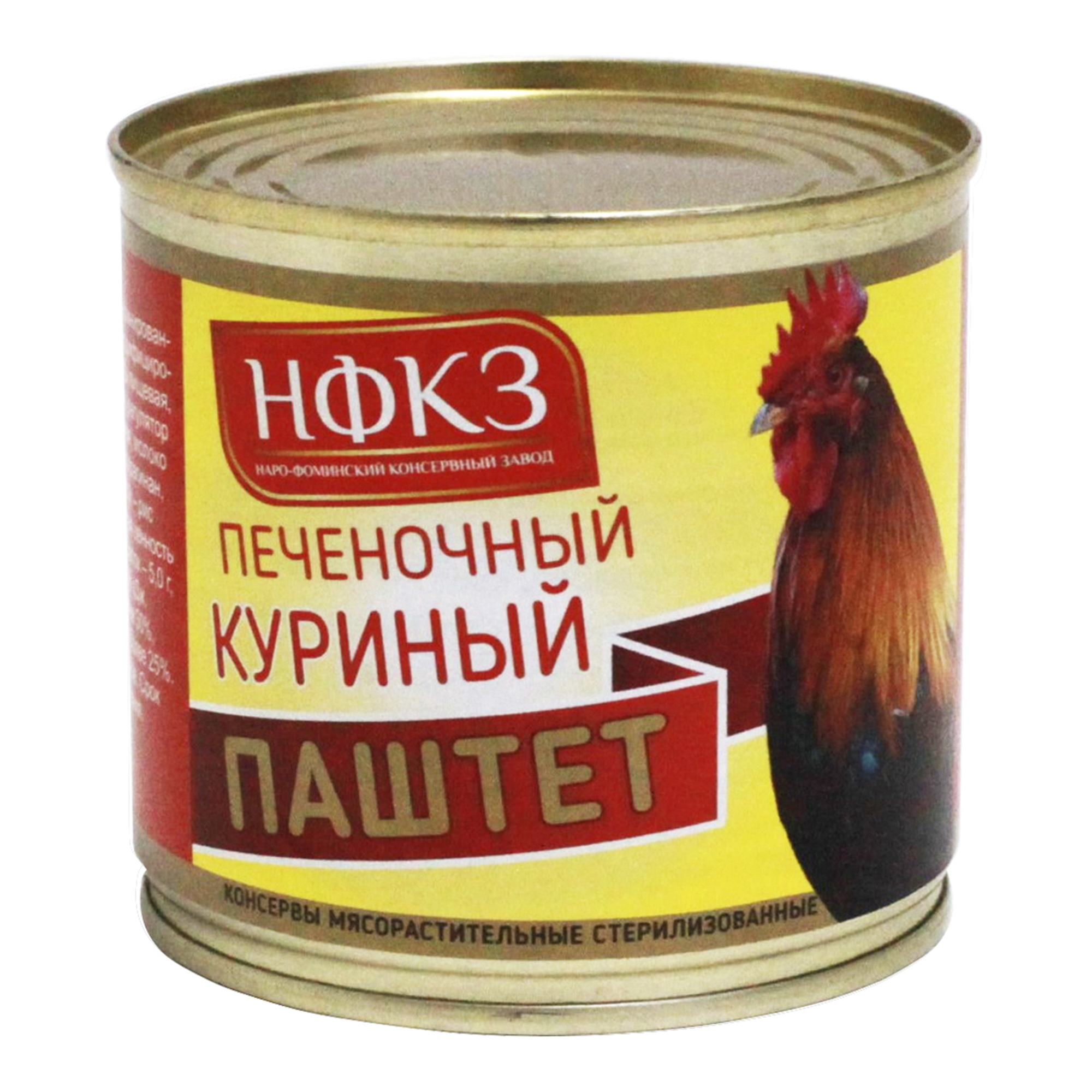 

Паштет из куриной печени НФКЗ 240 г