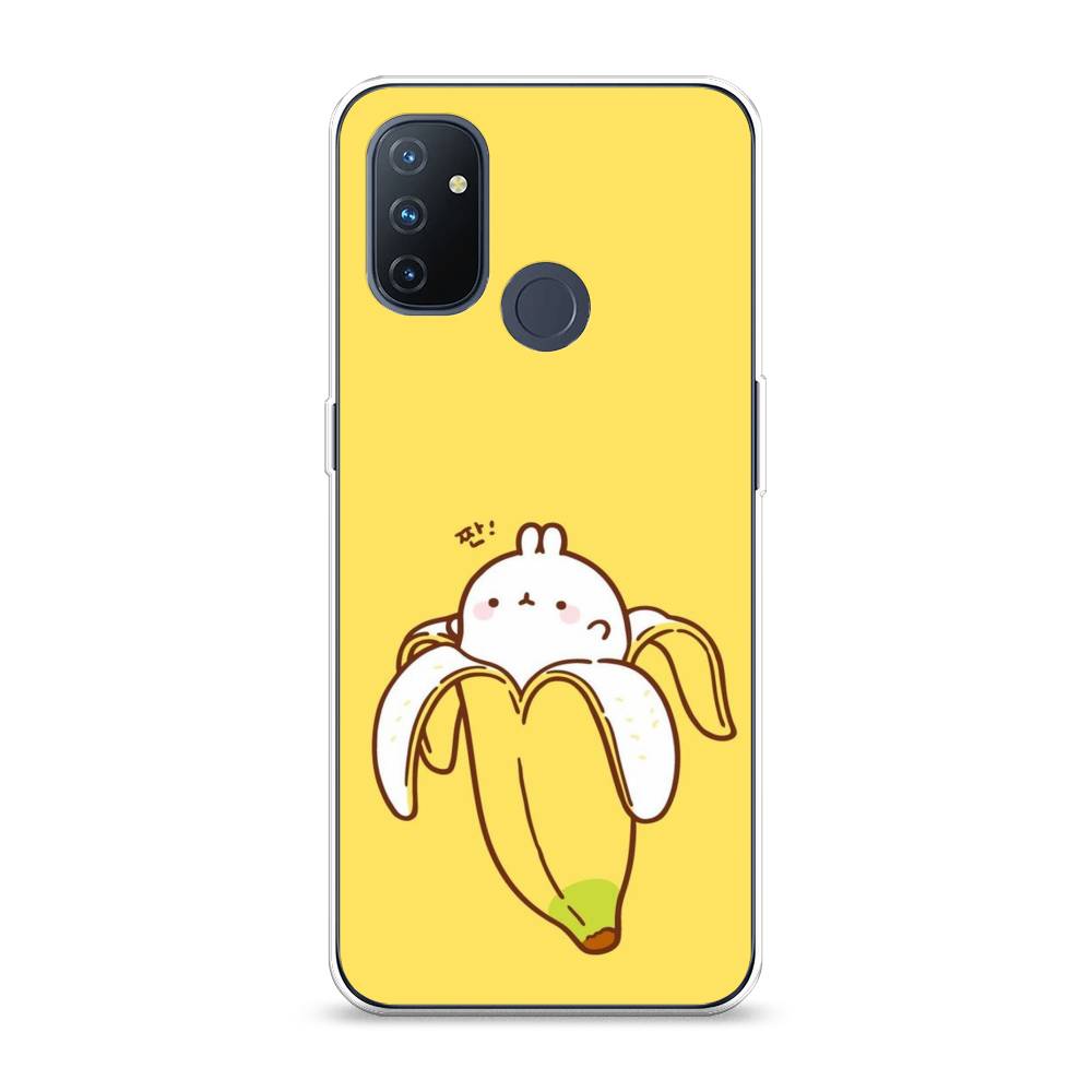 

Чехол Awog на OnePlus Nord N100 / ВанПлас Nord N100 "Зайчик-бананчик", Желтый;белый, 152450-2
