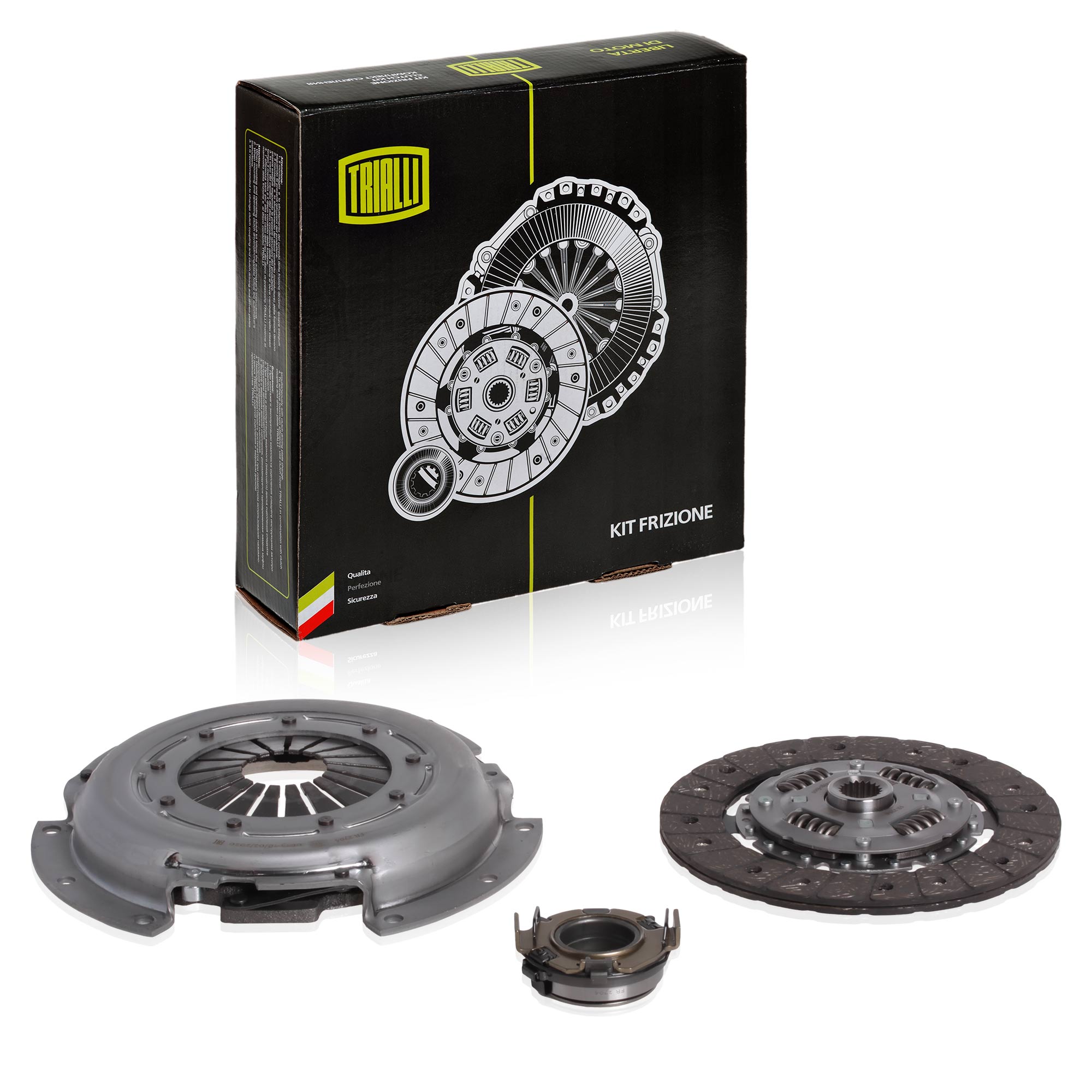 

Комплект сцепления в сборе для Lifan Solano (10-)/Breez (06-) 1.6i с муфтой TRIALLI FR2704