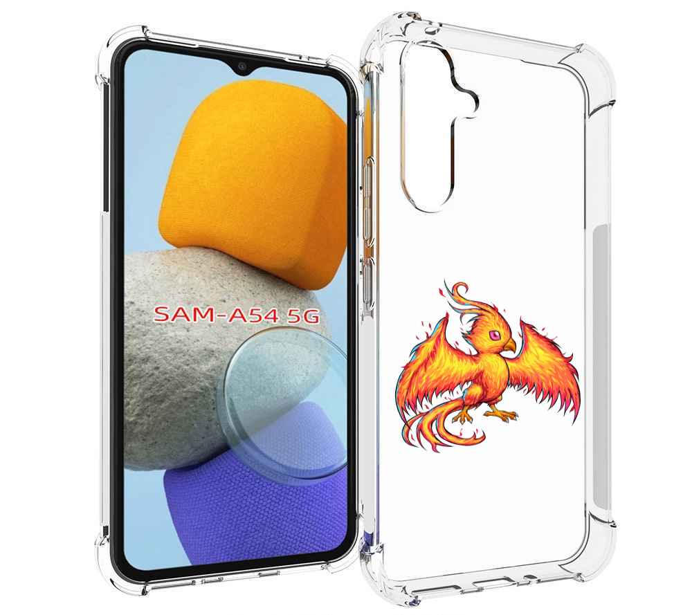

Чехол MyPads огненная-птичка для Samsung Galaxy A54, Tocco