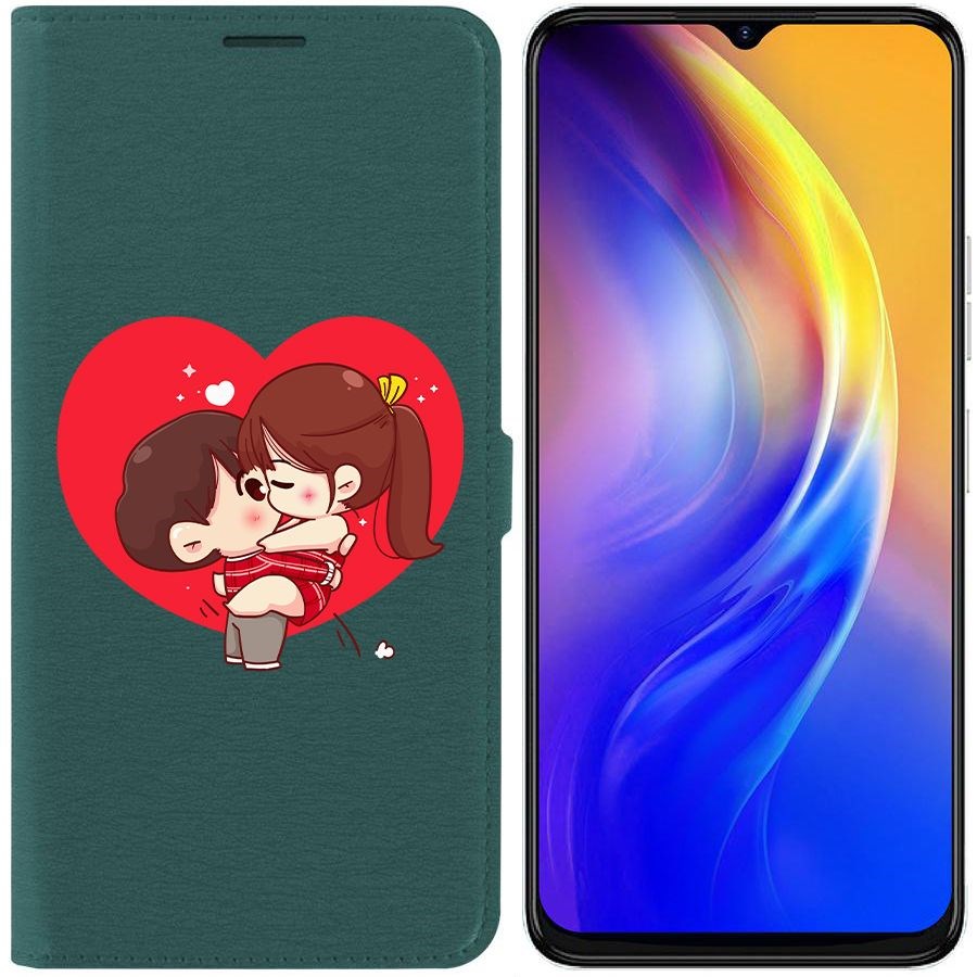

Чехол-книжка Eco Book для Tecno Spark 10C Аниме любовь