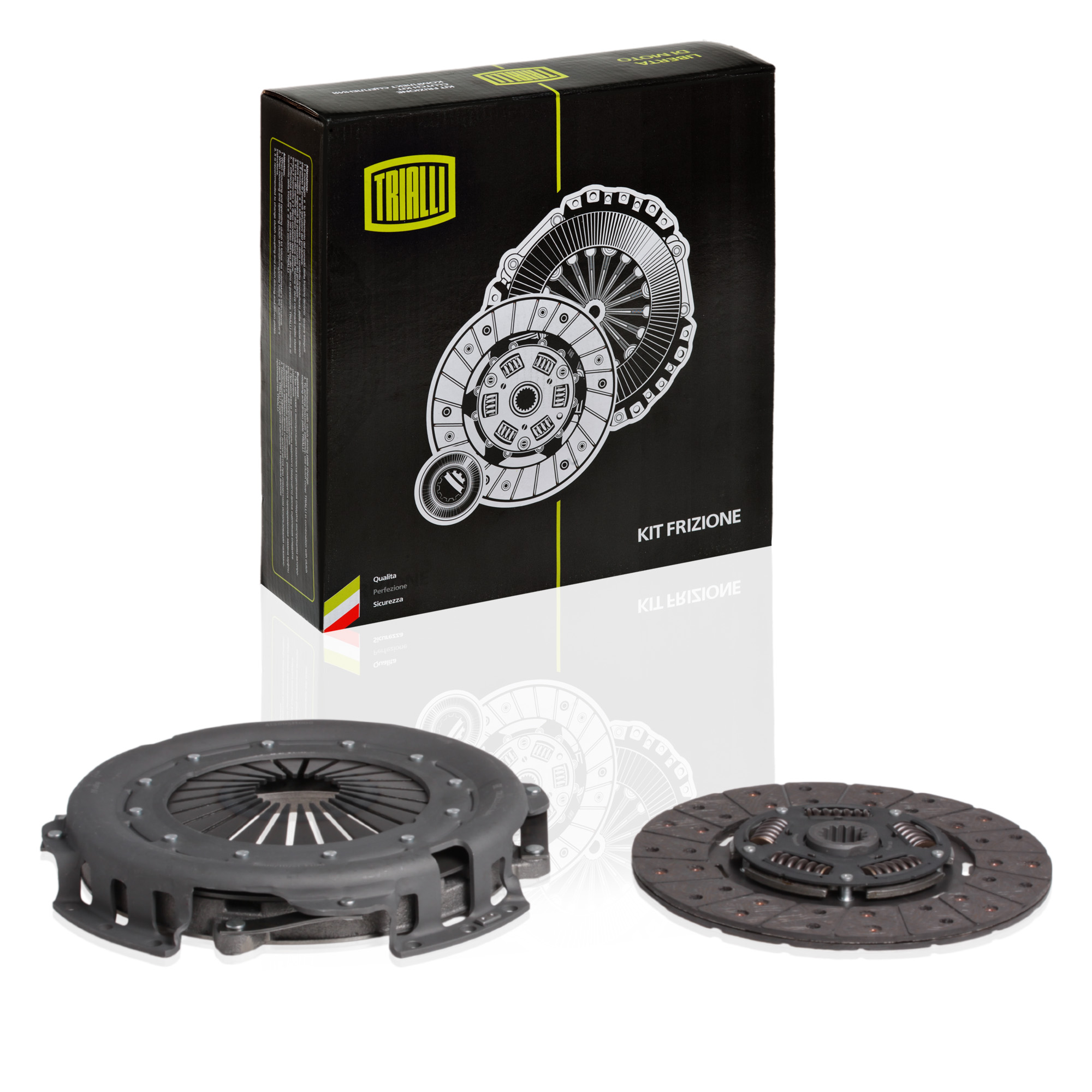 

Комплект сцепления без муфты для Hyundai HD45/65/72/78 (04-) 3.9D TRIALLI FR0819