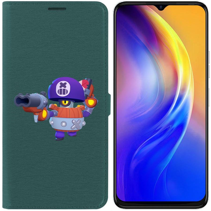 

Чехол-книжка Eco Book для Tecno Spark 10C Brawl Stars-Дэррил