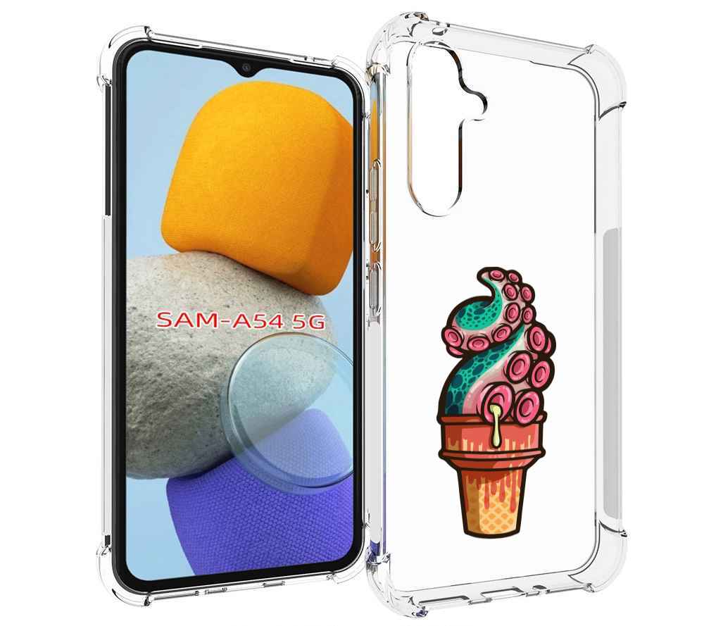 

Чехол MyPads мороженное для Samsung Galaxy A54, Tocco