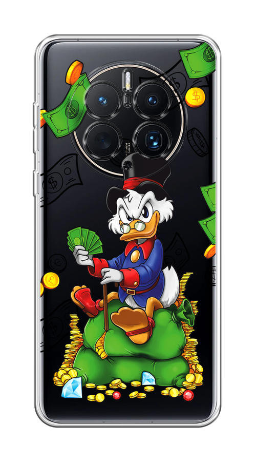 

Чехол на Huawei Mate 50 Pro "Scrooge Richness", Черный;синий;зеленый, 6109950-1