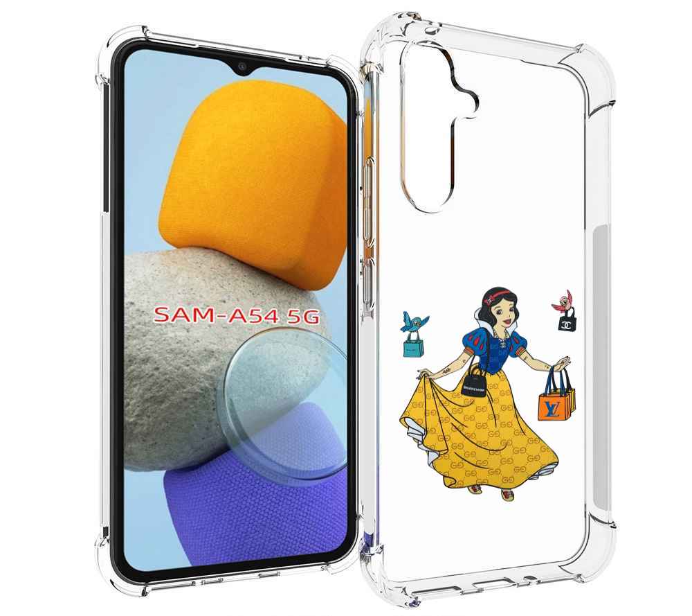 

Чехол MyPads модная-принцесса женский для Samsung Galaxy A54, Tocco