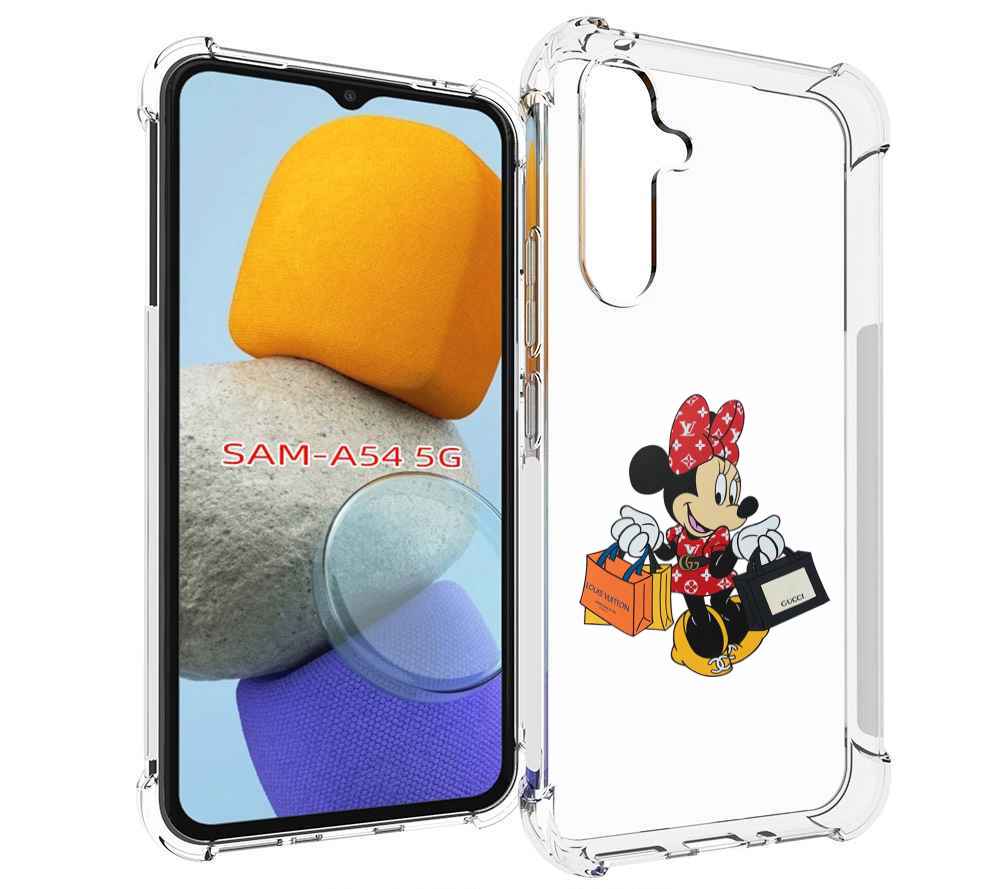 

Чехол MyPads модная-девочка-из-микки-мауса женский для Samsung Galaxy A54, Tocco