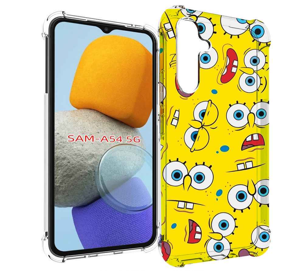 

Чехол MyPads много-спанч-боба для Samsung Galaxy A54, Tocco
