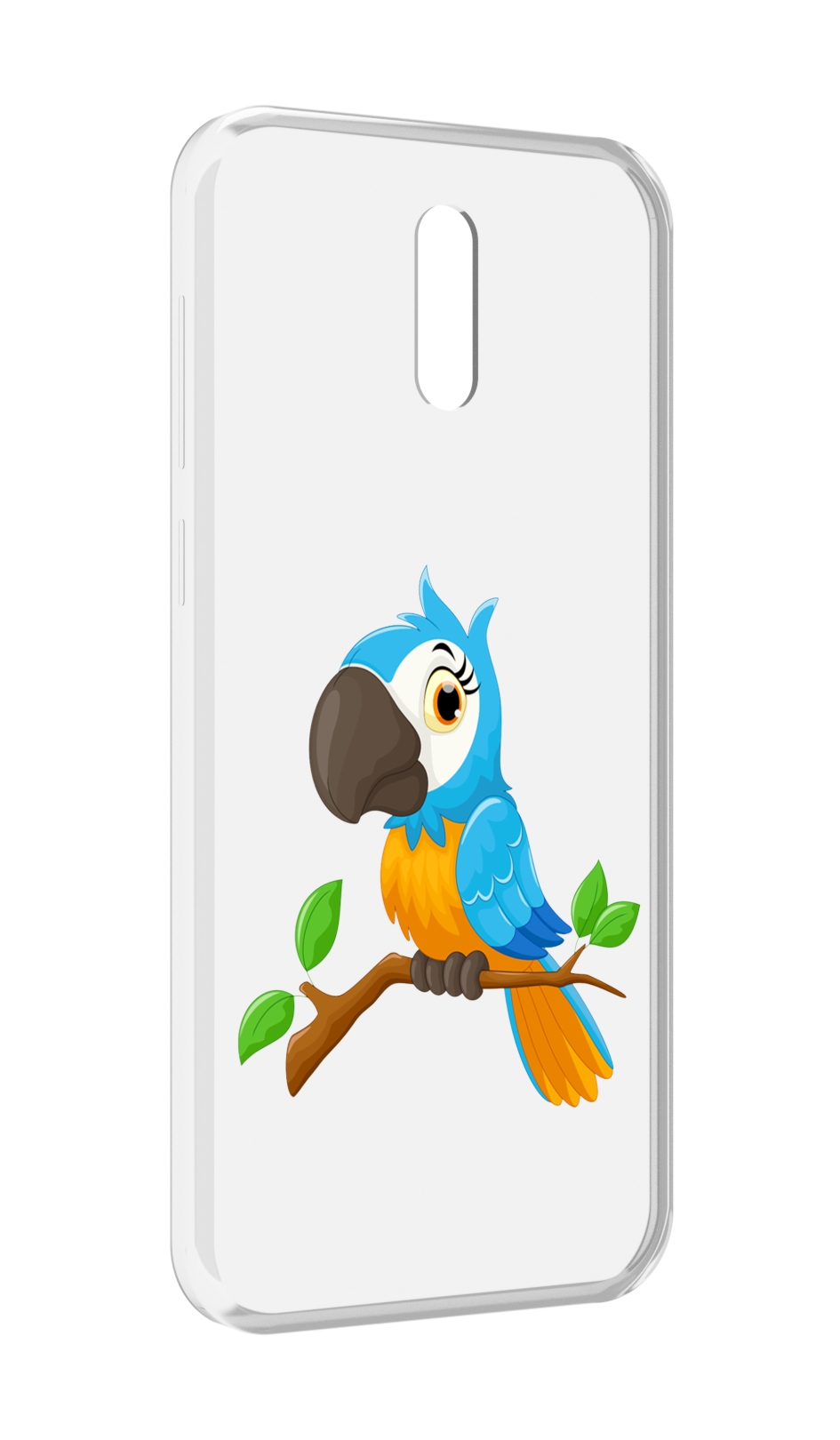 

Чехол MyPads попугайчик детский для Alcatel 3L (2019), Прозрачный, Tocco