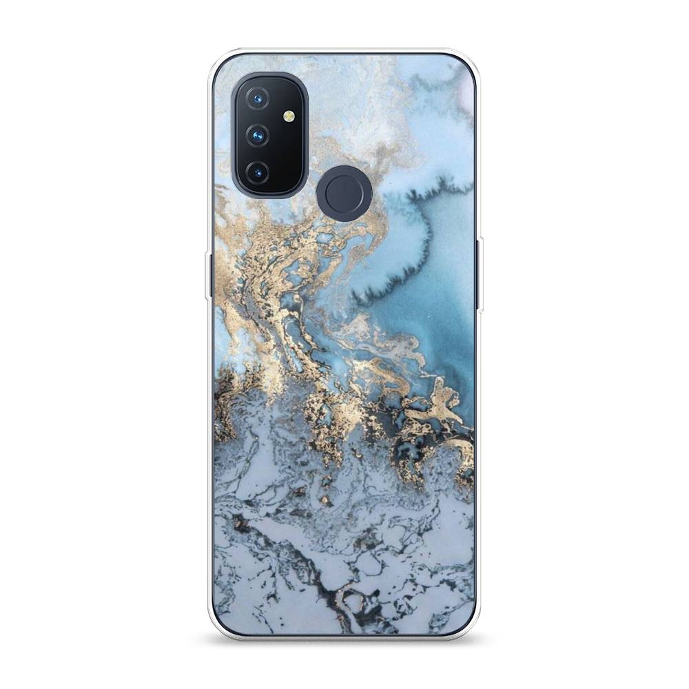 

Чехол Awog на OnePlus Nord N100 / ВанПлас Nord N100 "Морозная лавина синяя", 152450-3
