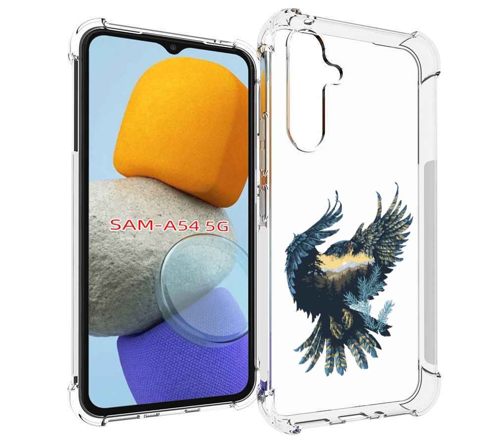 

Чехол MyPads мирок в соколе для Samsung Galaxy A54, Tocco