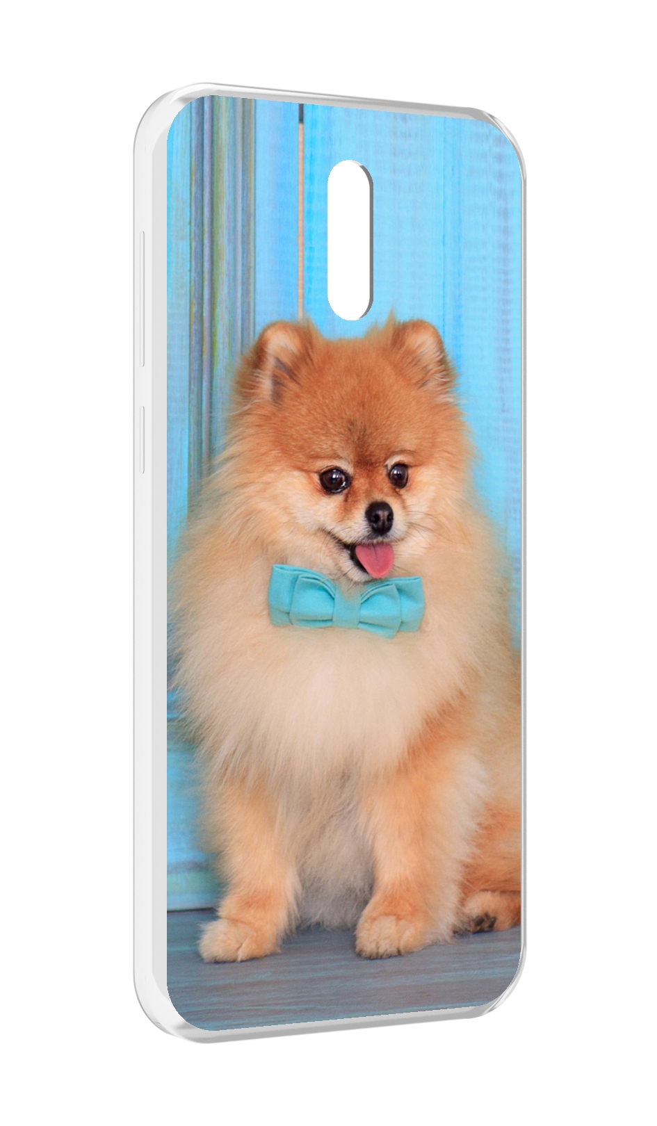 

Чехол MyPads померанскии шпиц для Alcatel 3L (2019), Прозрачный, Tocco