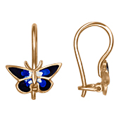 

Серьги женские из золота ЮЗ Платина 02-3042-06-000-1110-25, без вставки, 02-3042-06-000-1110-25