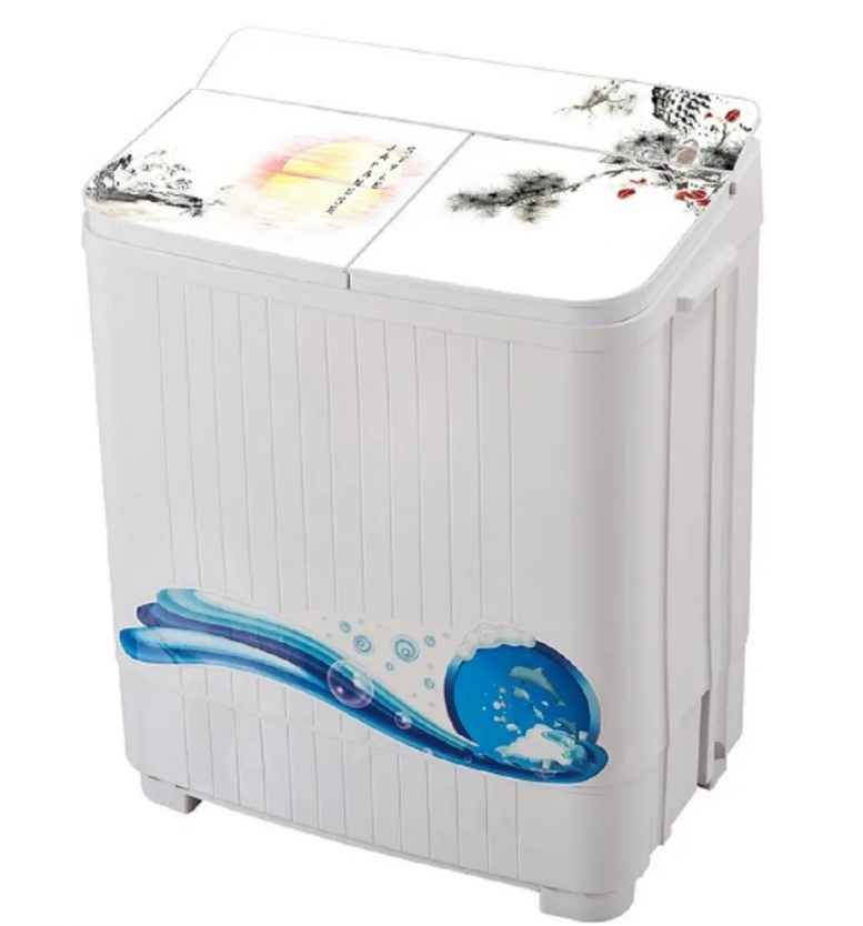 Активаторная стиральная машина Optima МСП-55СТ белый активаторная стиральная машина optima mc 35ст белый голубой