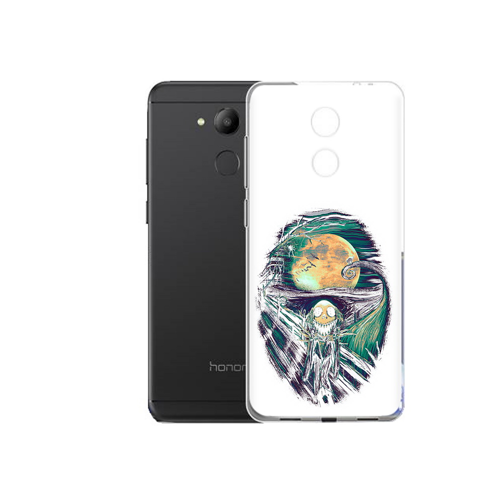 

Чехол MyPads Tocco для Honor 6C зубастое существо абстракция (PT67887.49.370), Прозрачный, Tocco