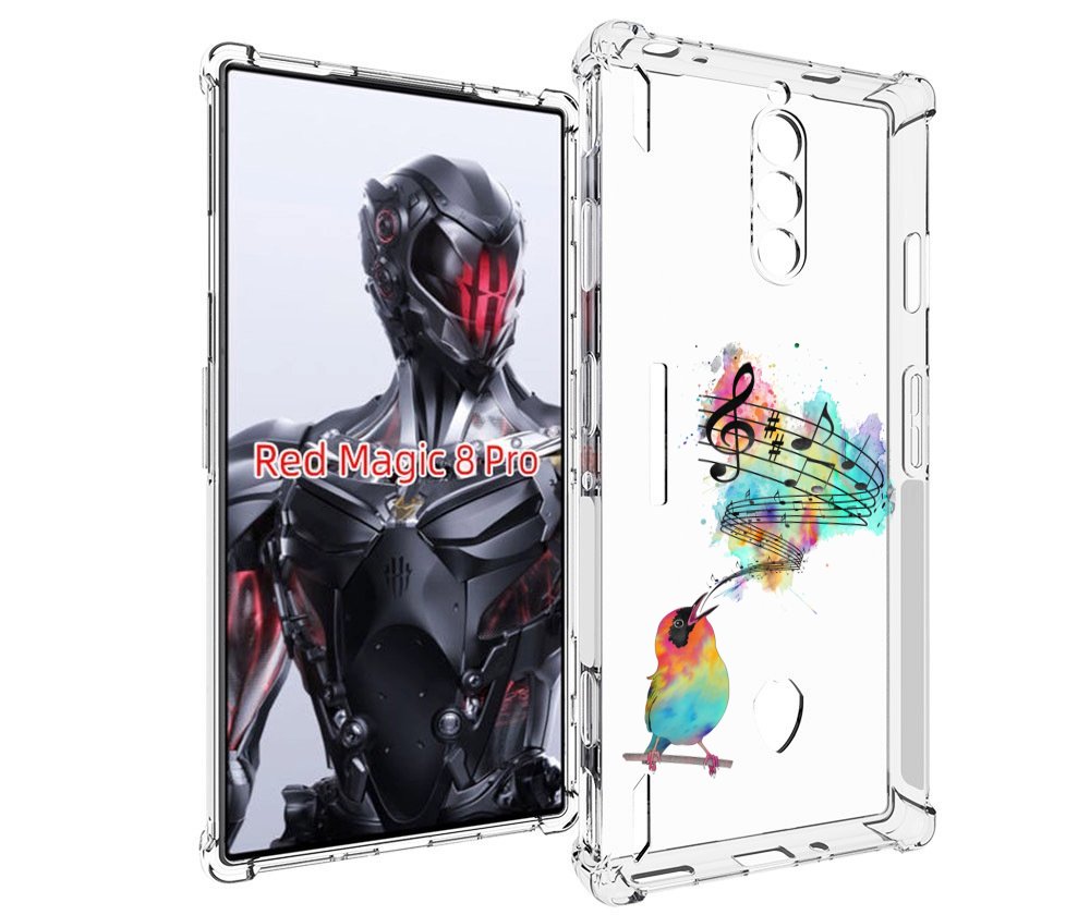 

Чехол MyPads певчая птичка для ZTE Nubia Red Magic 8 Pro / Red Magic 8 Pro Plus, Tocco