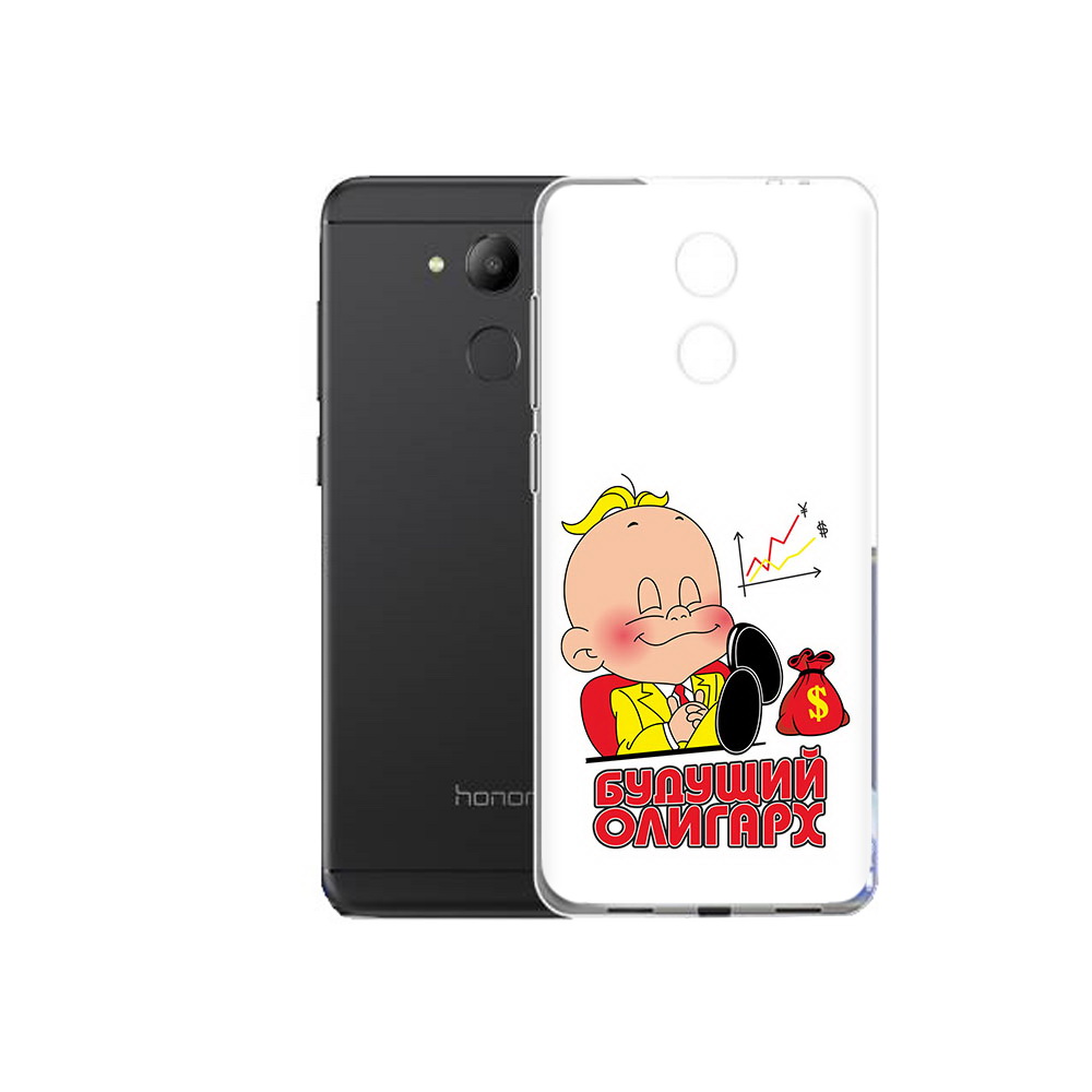 

Чехол MyPads Tocco для Honor 6C Будущий олигарх (PT67887.49.37), Прозрачный, Tocco