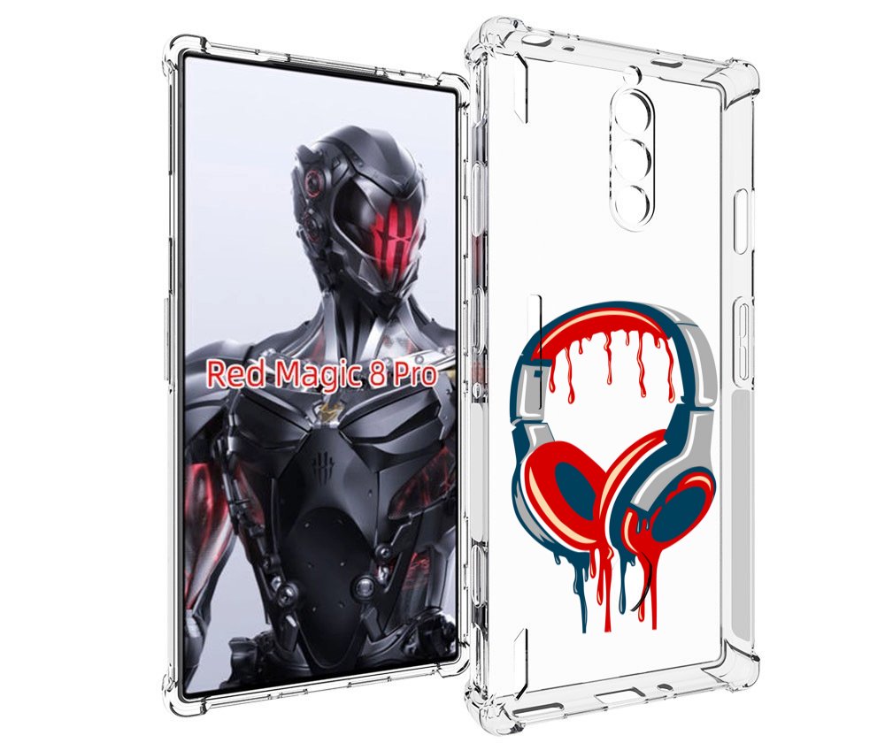 

Чехол MyPads не делай громко для ZTE Nubia Red Magic 8 Pro / Red Magic 8 Pro Plus, Tocco