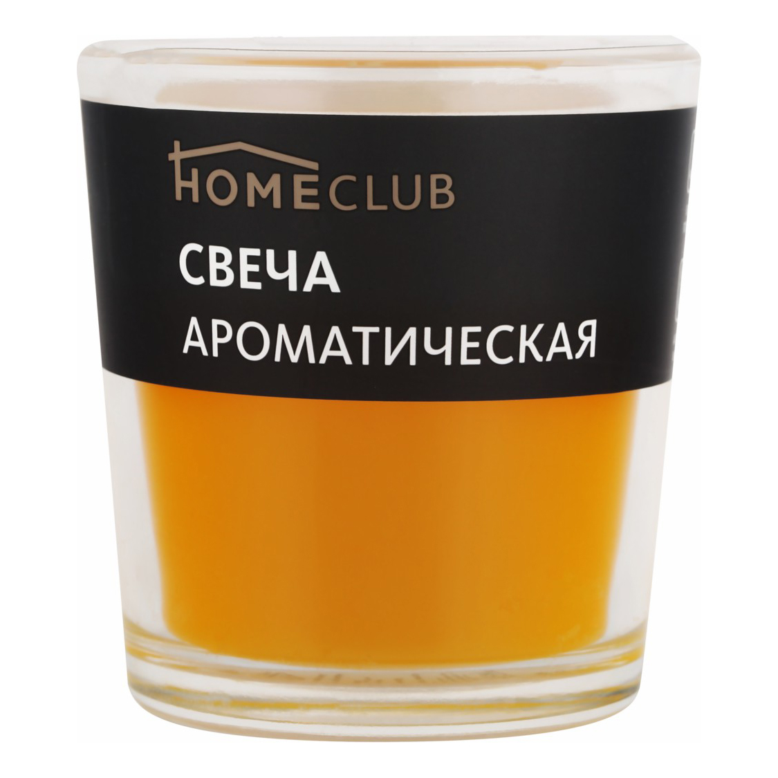 фото Свеча ароматизированная homeclub манго в стакане home club