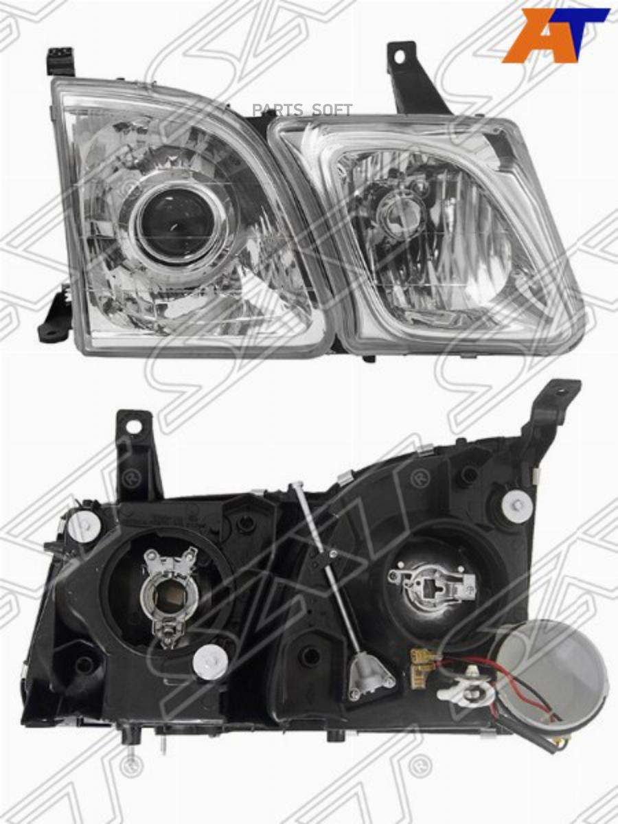 

SAT Фара LEXUS LX470 98-07 RH под ксенон хром