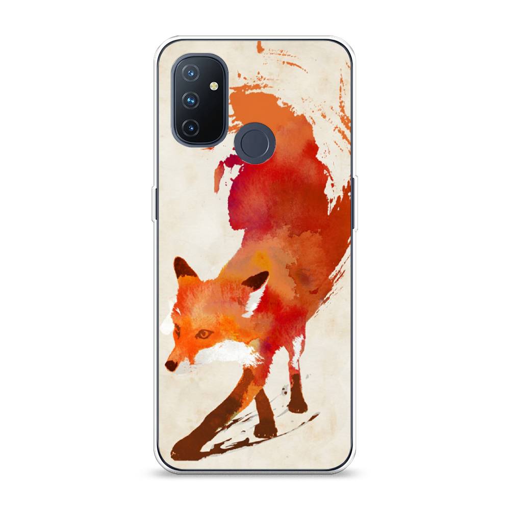 

Чехол Awog на OnePlus Nord N100 / ВанПлас Nord N100 "Лиса", Оранжевый, 152450-10