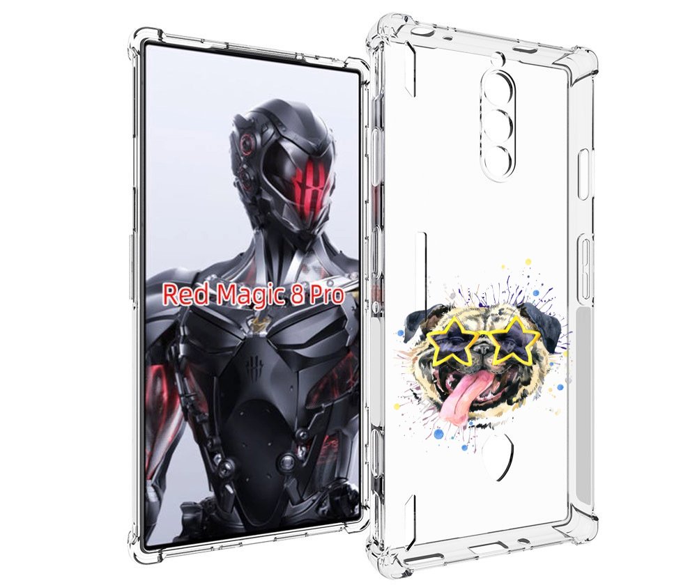 

Чехол MyPads мопс боксер для ZTE Nubia Red Magic 8 Pro / Red Magic 8 Pro Plus, Tocco