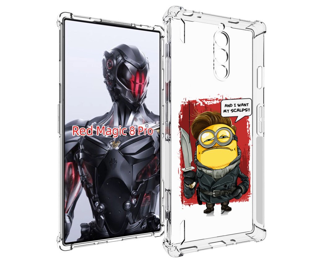 

Чехол MyPads миньон убийца для ZTE Nubia Red Magic 8 Pro / Red Magic 8 Pro Plus, Tocco