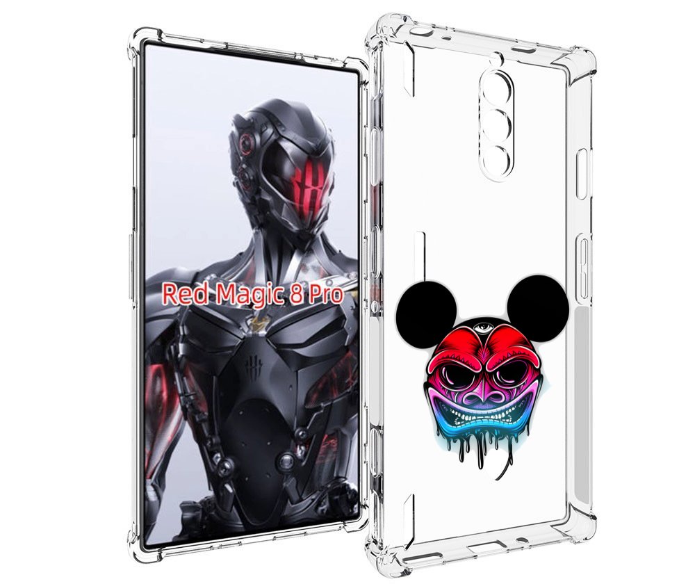 

Чехол MyPads микки в маске для ZTE Nubia Red Magic 8 Pro / Red Magic 8 Pro Plus, Tocco