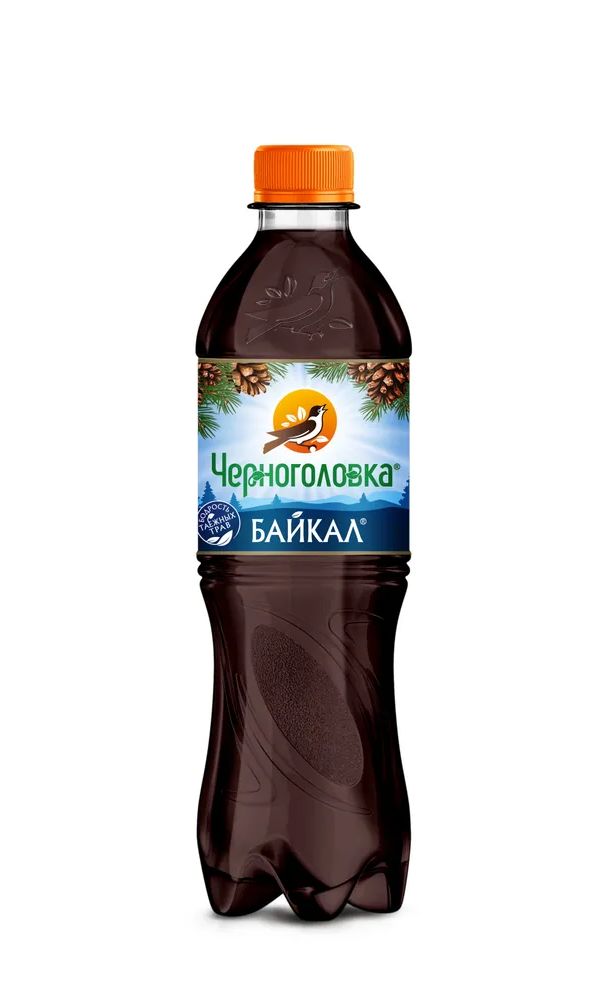 Лимонад Черноголовка Байкал 0,5л, пэт, 12 шт