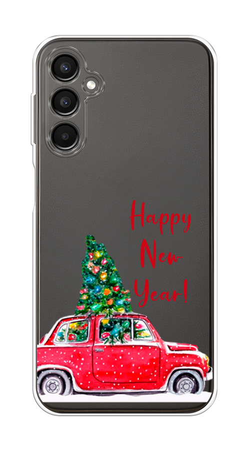 

Чехол на Samsung Galaxy A24 "Happy New Year", Красный;зеленый, 2108050-5