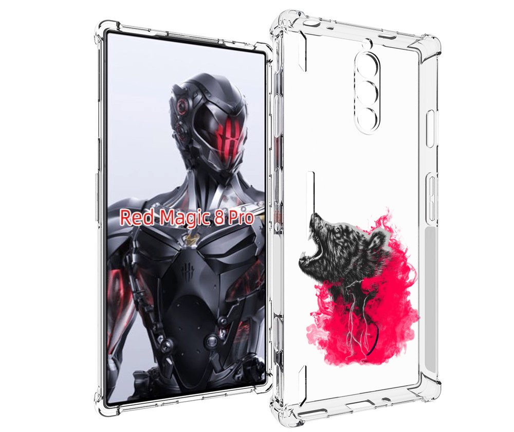 

Чехол MyPads медведь в дымке для ZTE Nubia Red Magic 8 Pro / Red Magic 8 Pro Plus, Tocco