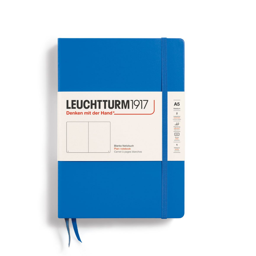 

Блокнот Leuchtturm1917 Classic 369787 A5 14,5x21см 80г 251 страниц без линовки