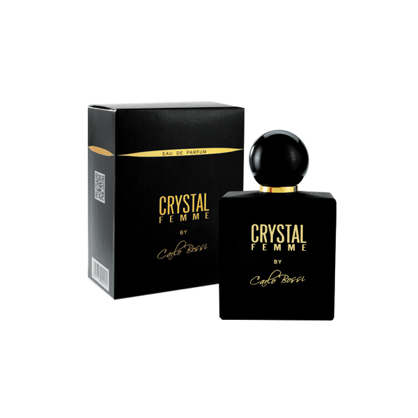 Парфюмированная вода Carlo Bossi Crystal Femme Black 100мл дезодорант секреты лан crystal deodorant stick минеральный для тела экстракт хлопка 60 г