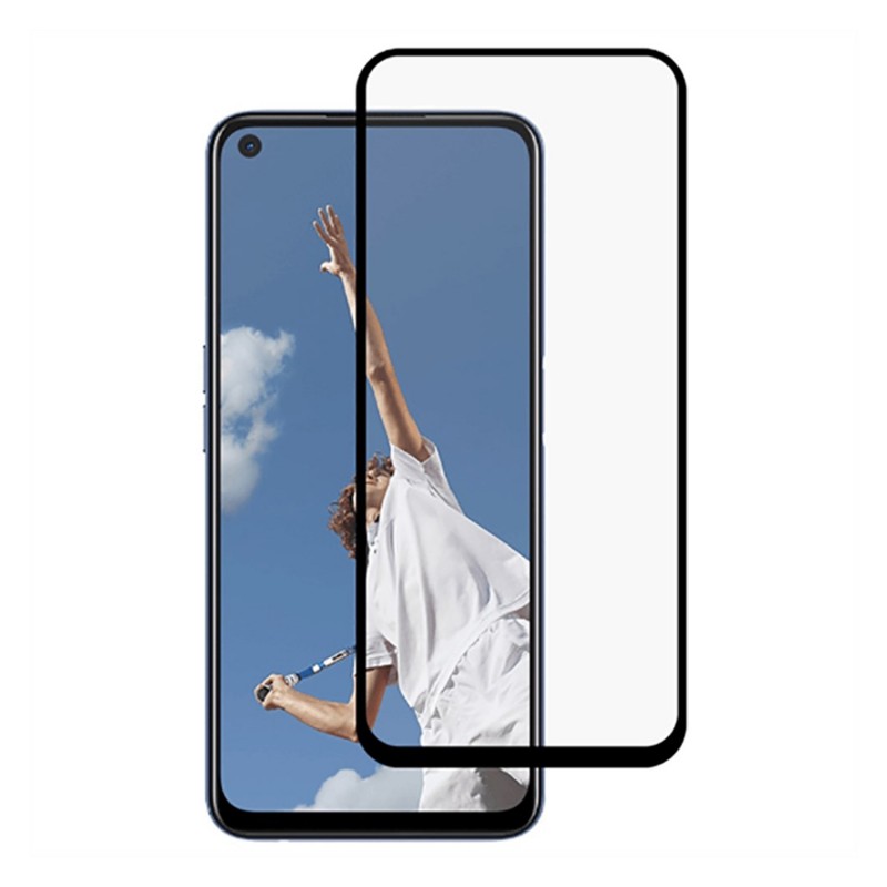 

Защитное стекло для Oppo A53 (Черное), Oppo A53