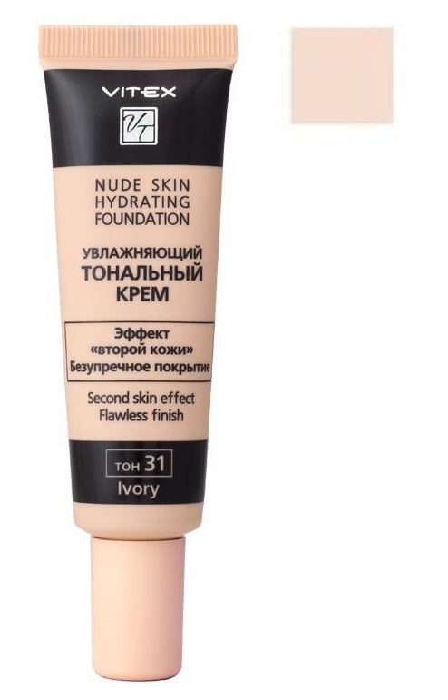 

Тональный крем Витэкс Nude Skin Hydrating Foundation тон 31 Ivory 30мл