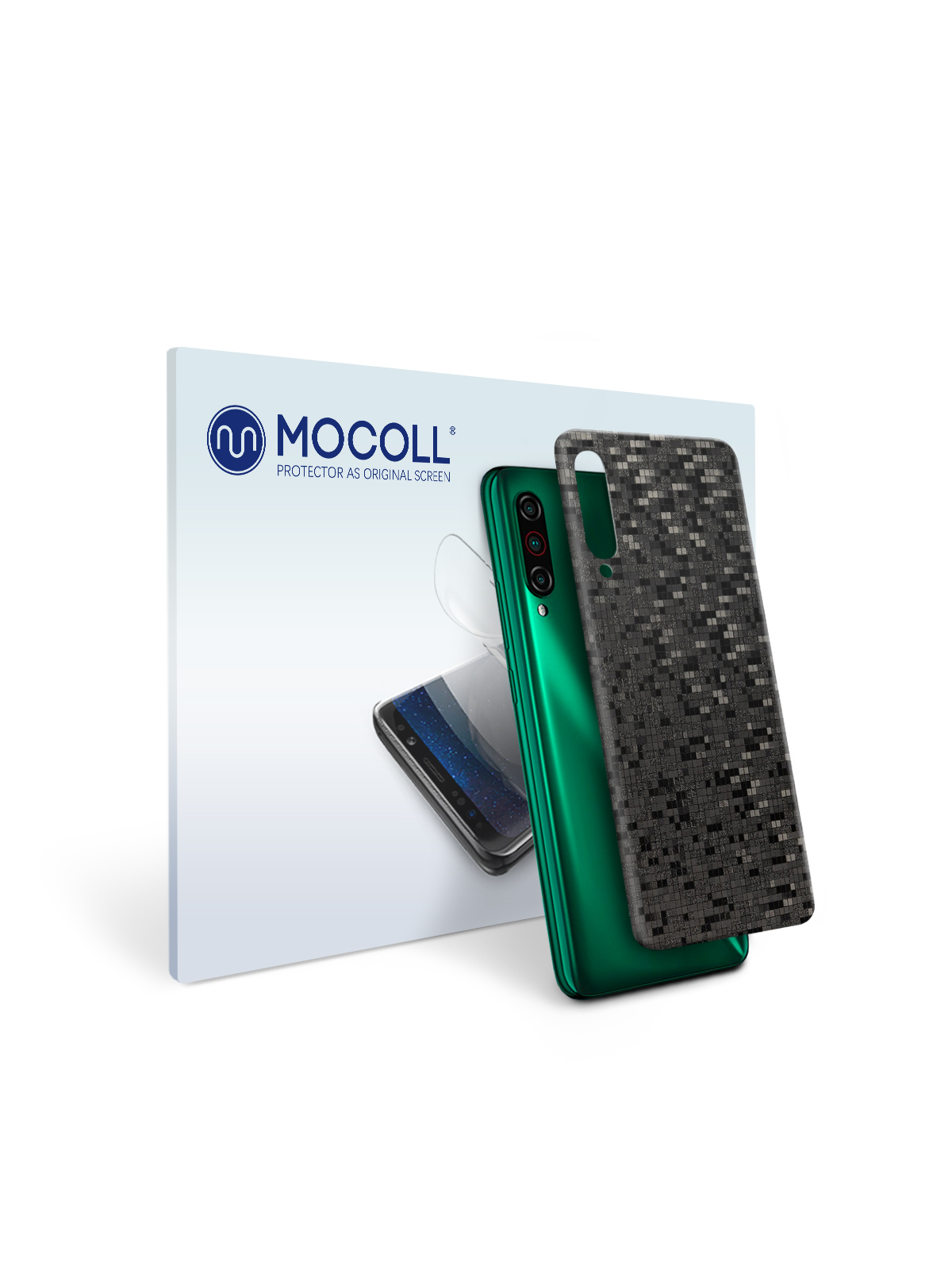 

Пленка защитная MOCOLL для задней панели Meizu 17 Тень тетрис
