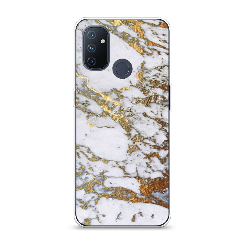 

Чехол Awog на OnePlus Nord N100 / ВанПлас Nord N100 "Белый мрамор", 152450-3