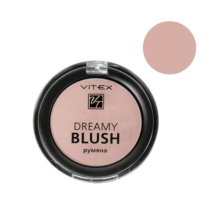 фото Компактные румяна витэкс dreamy blush тон rose 104 vitex